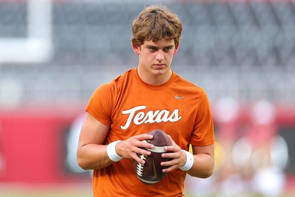 Arch Manning may remain on the bench for the remainder of the Texas football season.