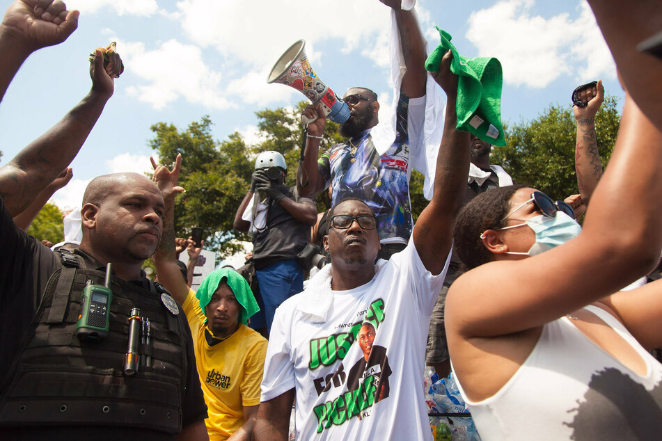 "Black lives matter" was listed as a CRT phrase to watch out for.
