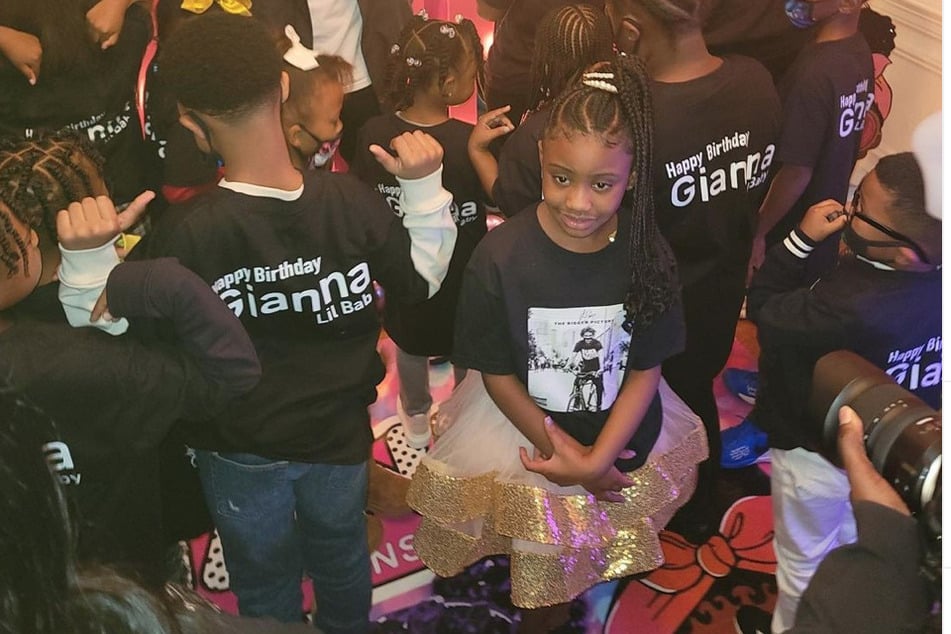Rapper Lil Baby had a big surprise for George Floyd's daughter