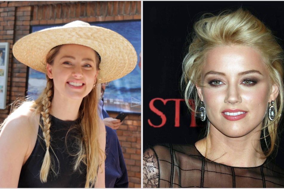 Amber Heard makes red carpet return over a year after Johnny Depp trial