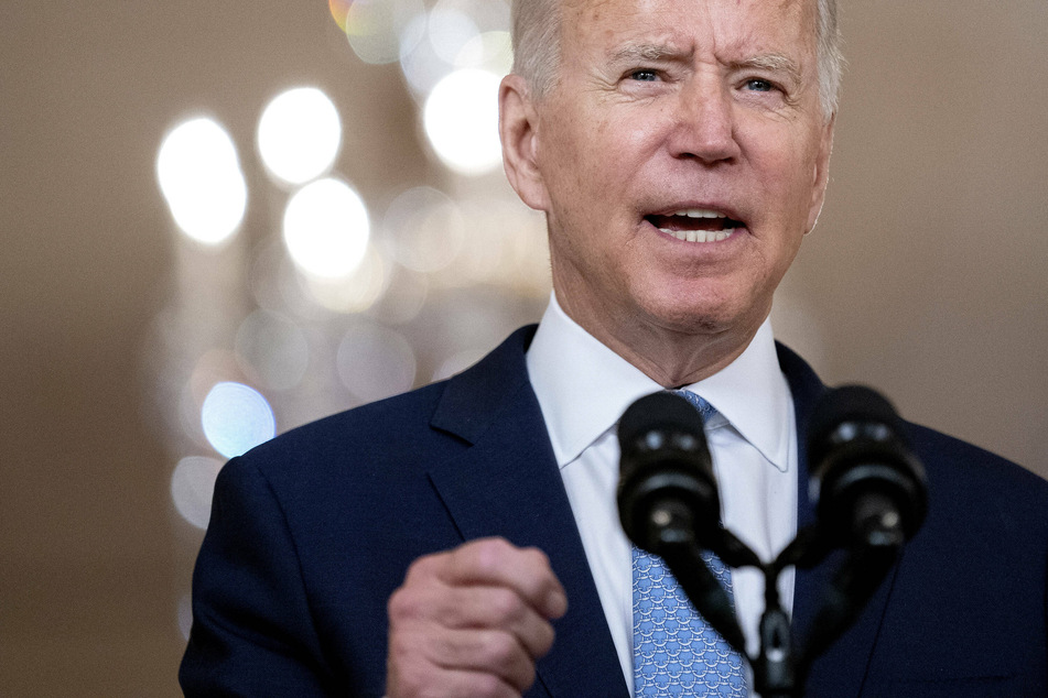 Biden once again denied responsibility and blamed the Afghan government and security forces for the rapid Taliban takeover.
