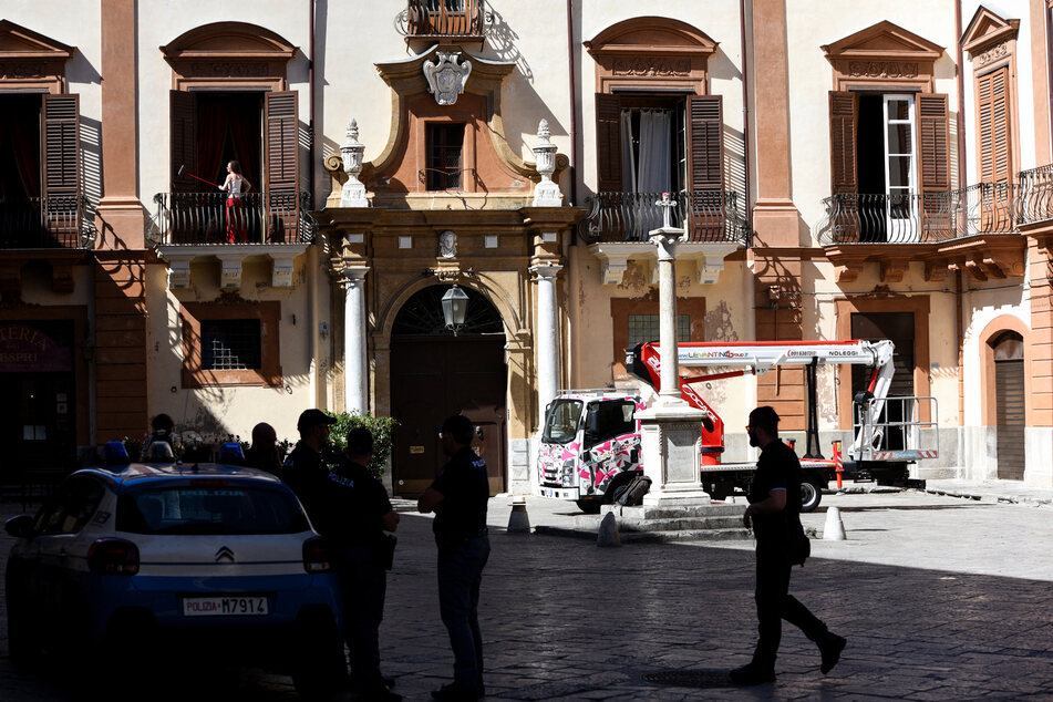 Parts of Palermo’s city center had to be blocked off for the three‑day wedding celebration, which sparked protests among local residents.