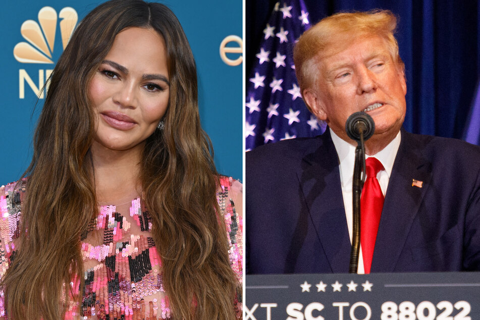 Donald Trump tried to have an explicit tweet by Chrissy Teigen taken down