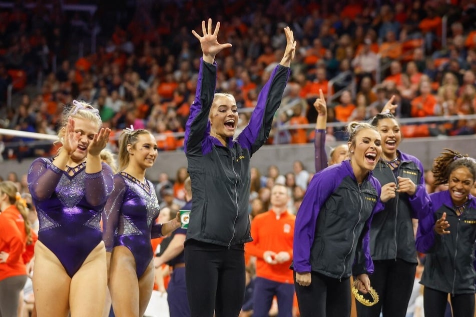 Olivia Dunne fans encouraged her to successfully complete the challenging season of training with hundreds of TikTok video comments.