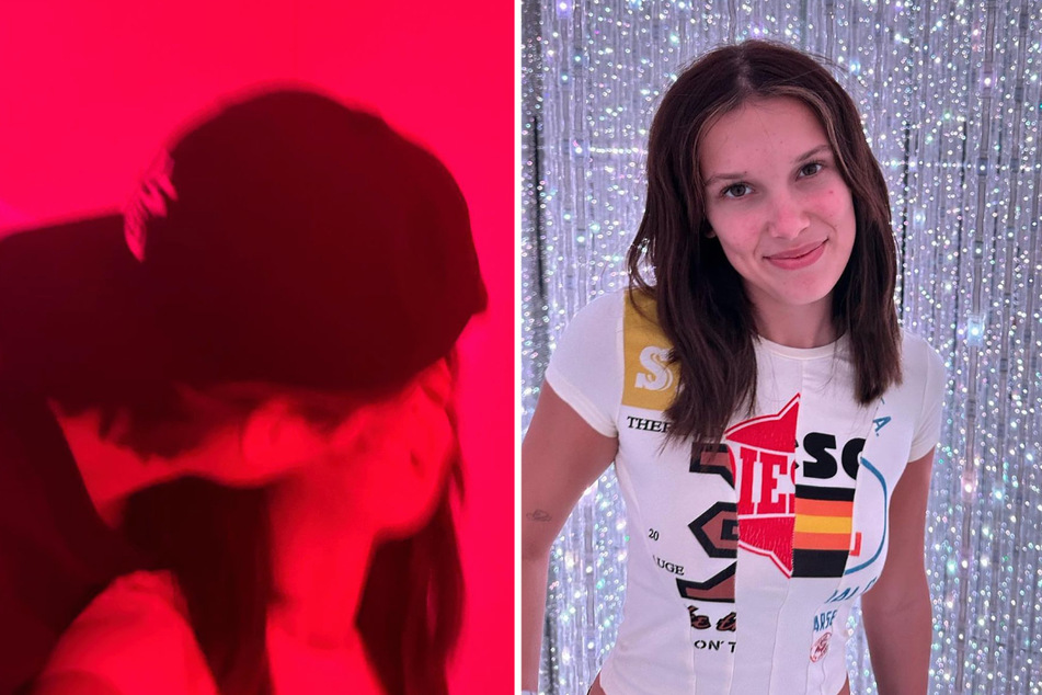 Millie Bobby Brown gets a kiss from fiancé Jake Bongiovi in new Japan photos