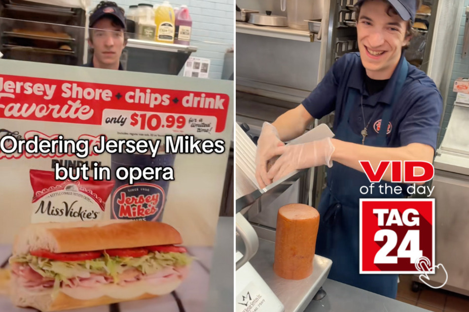 Viral Video of the Day for February 2, 2026: Woman orders Jersey Mike's sandwich while singing opera