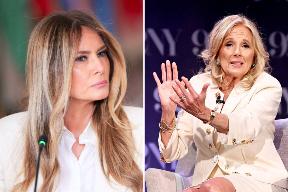 Jill Biden claims Melania Trump was "frosty" during ride to inauguration