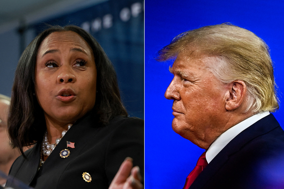 Fulton County DA Fani Willis charged Trump with and 18 other defendants with racketeering, among other crimes.