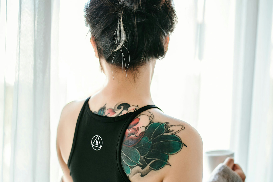 A woman from Manchester regrets her tattoos so much she wants them removed (stock photo).