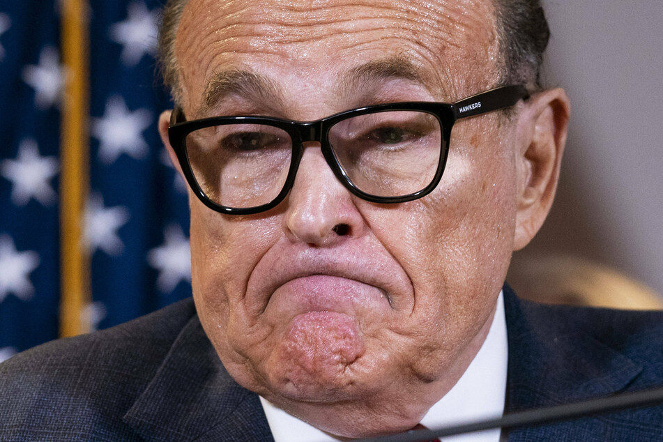 Rudy Giuliani is being accused with inciting a riot, along with former President Donald Trump.