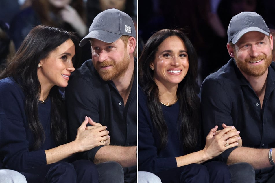 Prince Harry and Meghan Markle enjoy courtside date night at NBA All-Star game