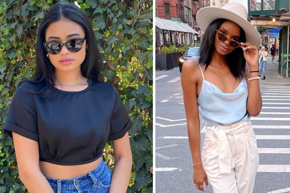 Jessenia Cruz (l.) and Natasha Parker (r.) went through the same type of heartbreak after learning their love interests might only be there for clout.