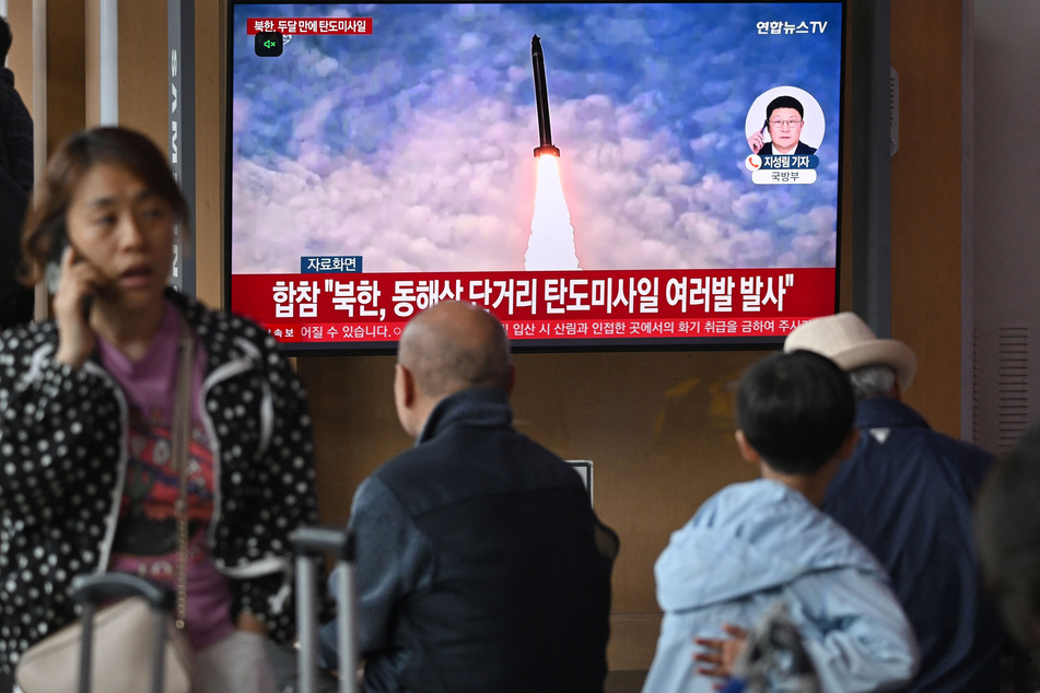 North Korea fires flurry of ballistic missiles in first test for months