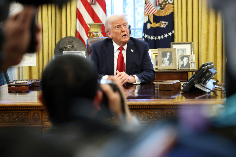 Trump banned collective bargaining at multiple federal government departments and agencies in a new executive order signed on Thursday.