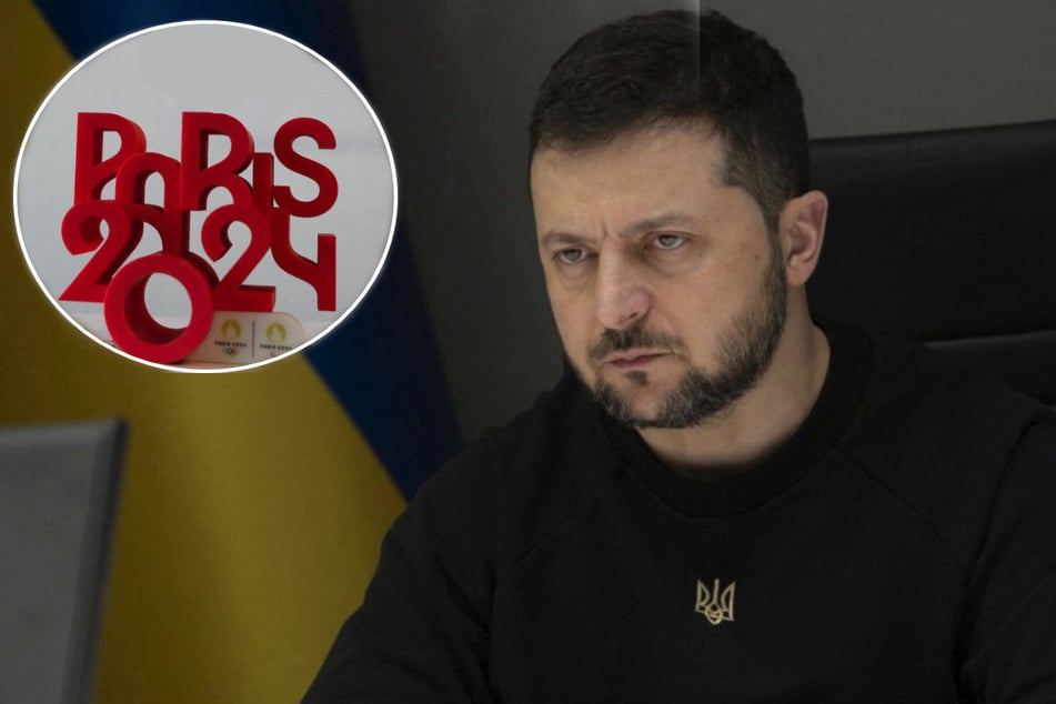 Zelensky blasts Olympics over "blood-stained" decision on Russian athletes
