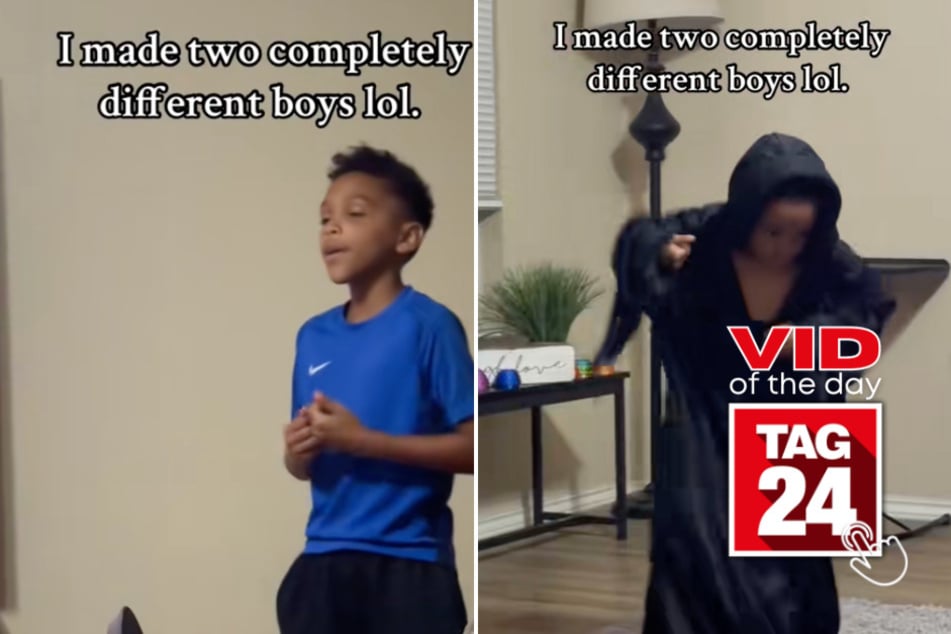 Viral Video of the Day for June 2, 2025: Brothers' polar opposite vibes delight TikTok