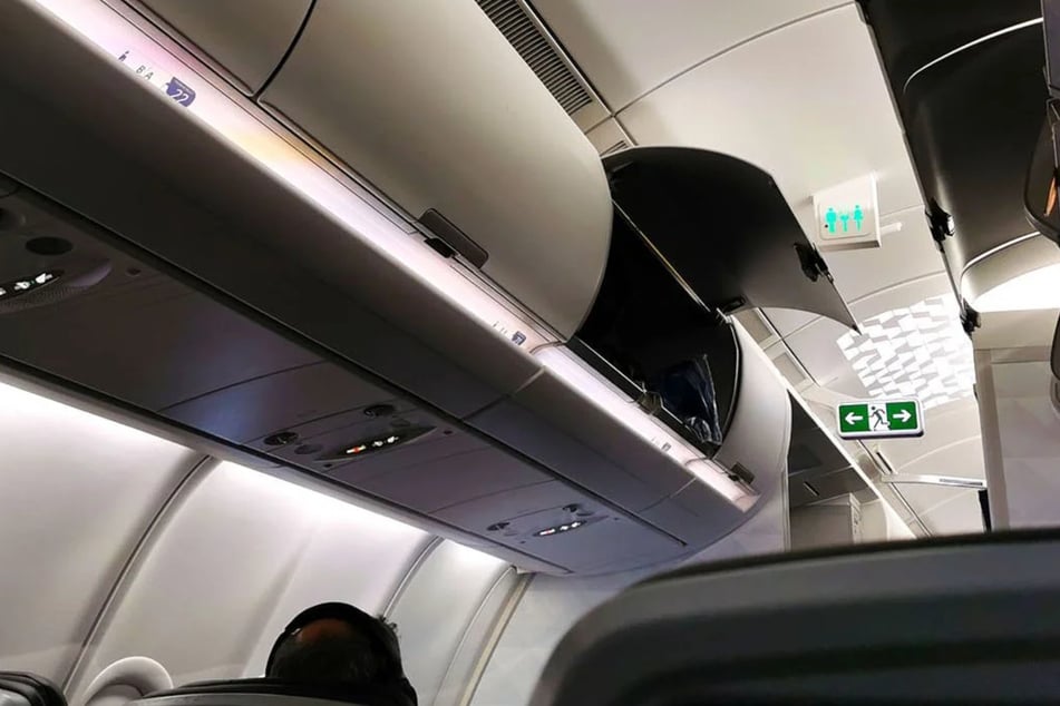 Passengers on a Delta flight got a disgusting surprise as maggots rained down mid-flight, and shared some photos of the plane via social media.
