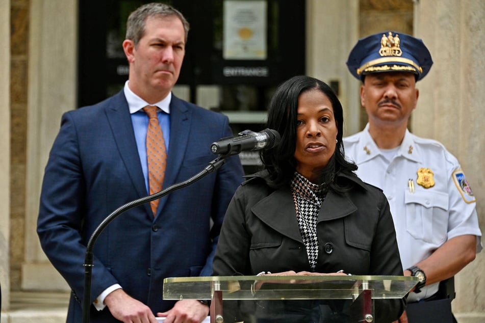 Dr. Myriam Rogers, superintendent of Baltimore County Public Schools, speaks about the arrest of Dazhon Darien, Pikesville High's athletic director, who allegedly used artificial intelligence to create a fake, racist recording of the school's principal.