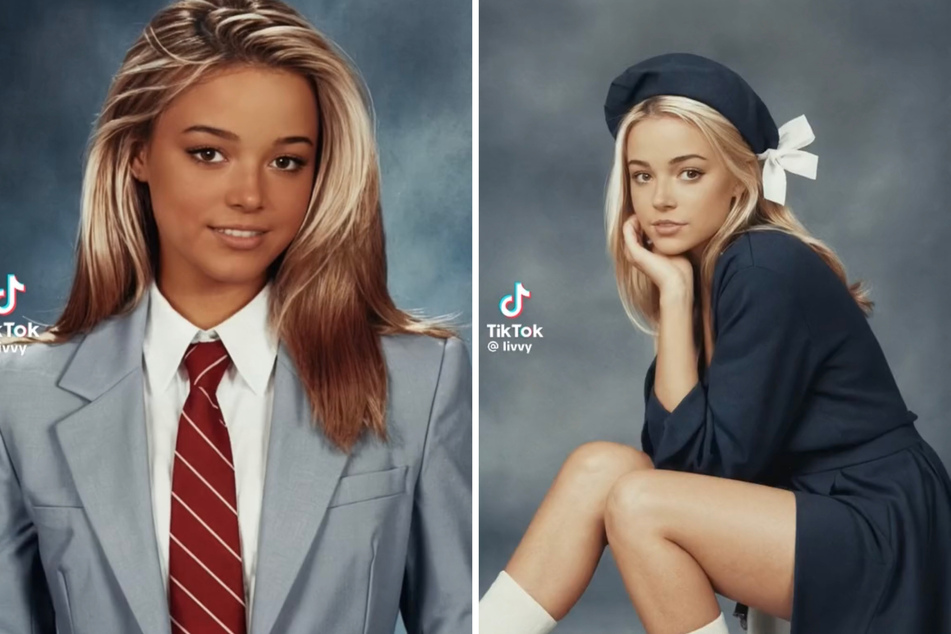 Olivia Dunne's fabulous '90s-style senior pics take TikTok by storm