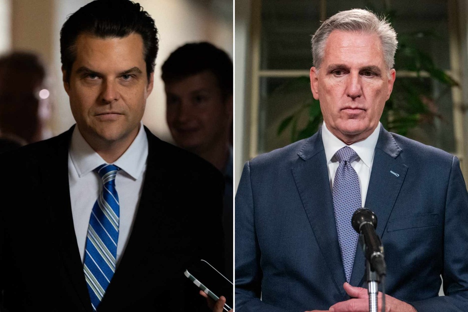 Matt Gaetz says he will move to oust House Speaker Kevin McCarthy