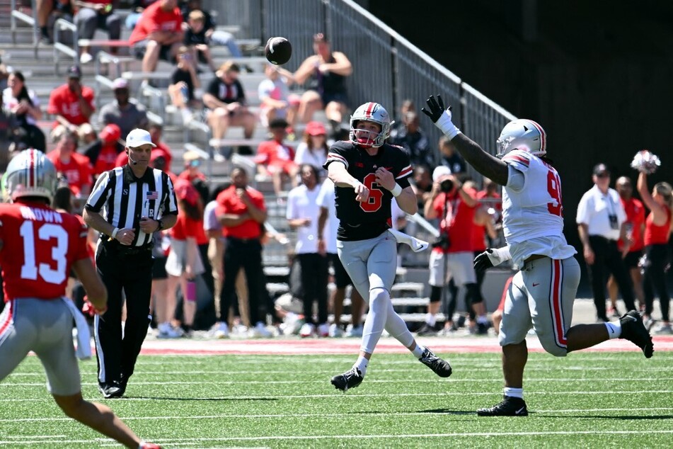 Though Kyle McCord will start Saturday against Indiana, the quarterback competition appears to be far from over.