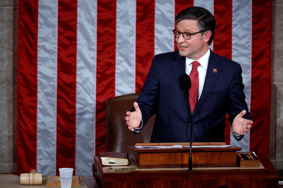 Representative Mike Johnson, who was recently voted in as the new House Speaker, told what some believe was a crude joke during his acceptence speech.