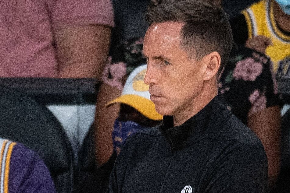 Head Coach Steve Nash, of the Brooklyn Nets.