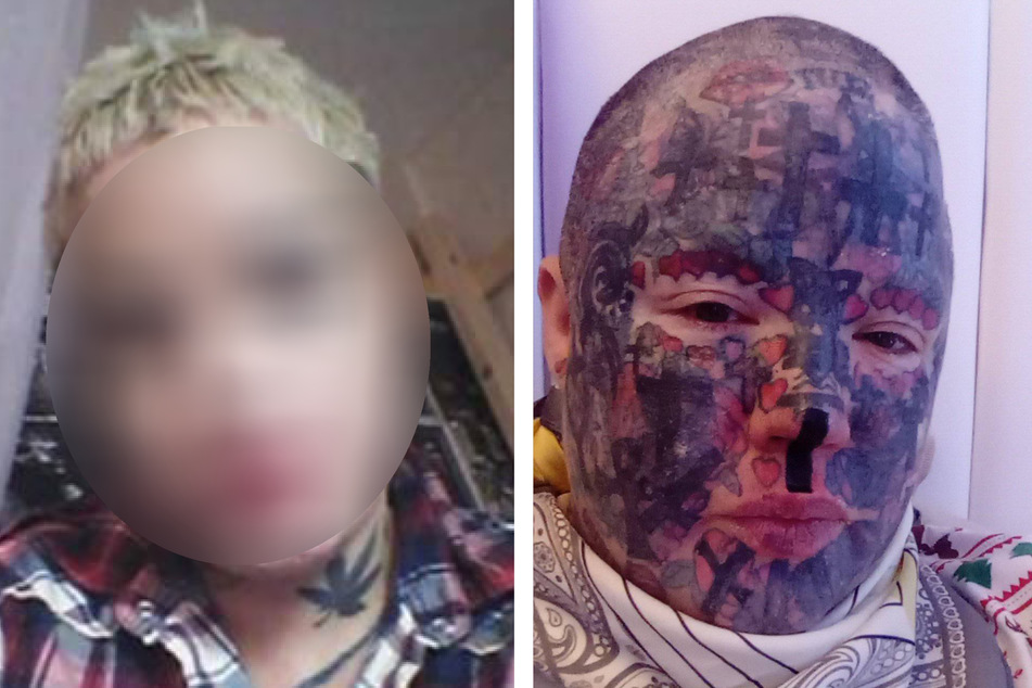 Tattoo addict shows off ink-free past in shocking TikTok