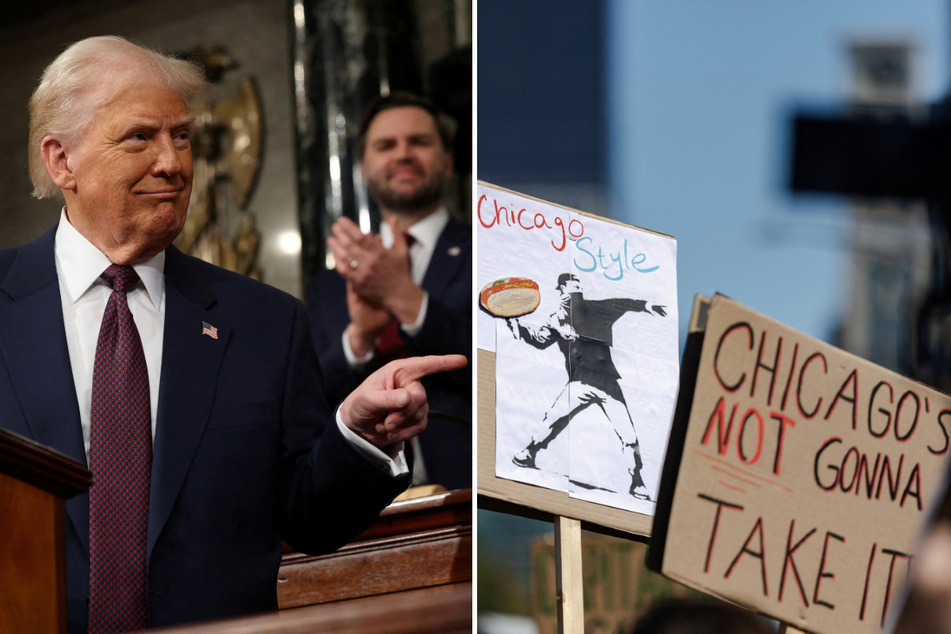 President Donald Trump suggested he will "soon" send the National Guard into Chicago in his latest takeover of a major, Democratic-led city.