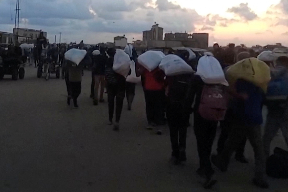 Palestinians have been forced to travel miles in dangerous conditions to reach the few aid centers set up by the Gaza Humanitarian Foundation.