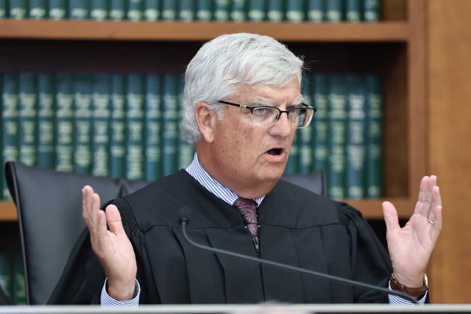Judge William Sullivan is seen in court during Lindsay Clancy's murder trial. The judge doesn't plan to hear live testimony at the November 2 hearing.