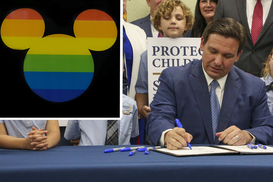 Florida governor responds to Disney's vow to repeal Don’t Say Gay bill