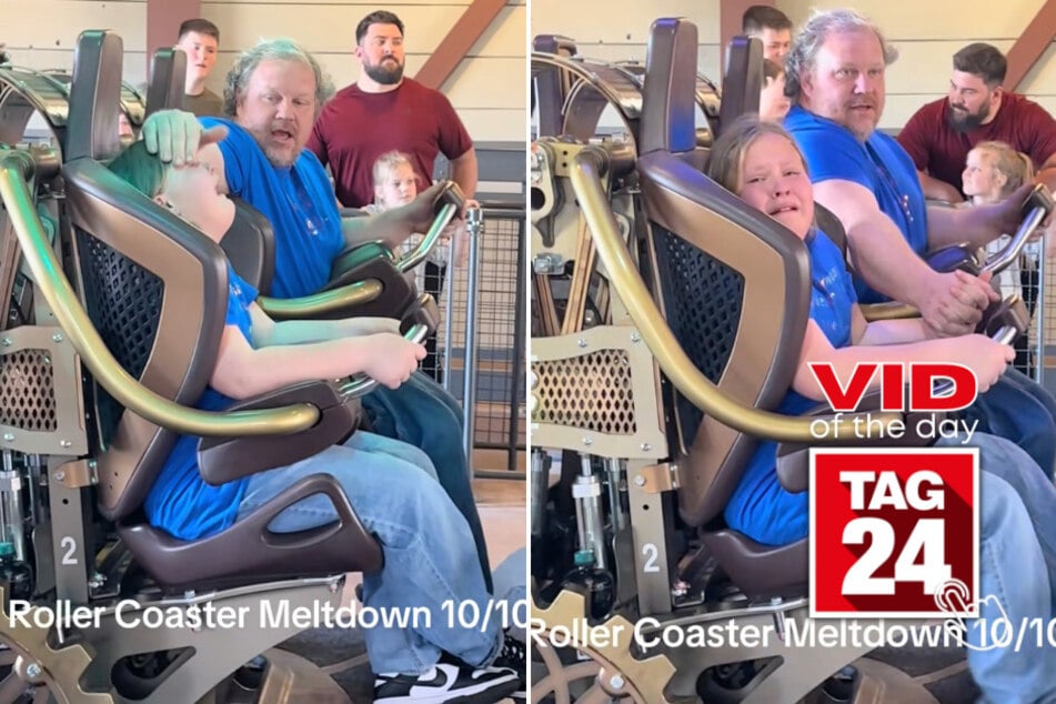 Viral Video of the Day for March 27, 2026: Little girl is convinced she's gonna die on rollercoaster