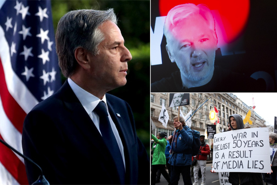 Blinken defends prosecution of WikiLeaks founder Julian Assange