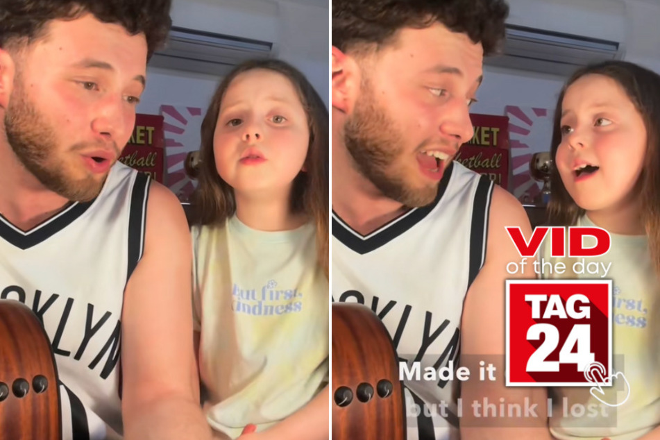 Viral Video of the Day for March 27, 2025: Father-daughter duo wins TikTok with acoustic That's So True cover
