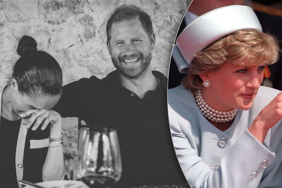 Prince Harry and Meghan Markle's kids make emotional visit to princess Diana's grave