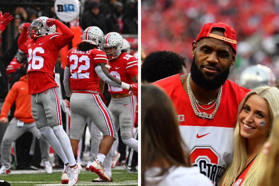 LeBron James backs Ohio State with some glamorous gear ahead of Michigan showdown!