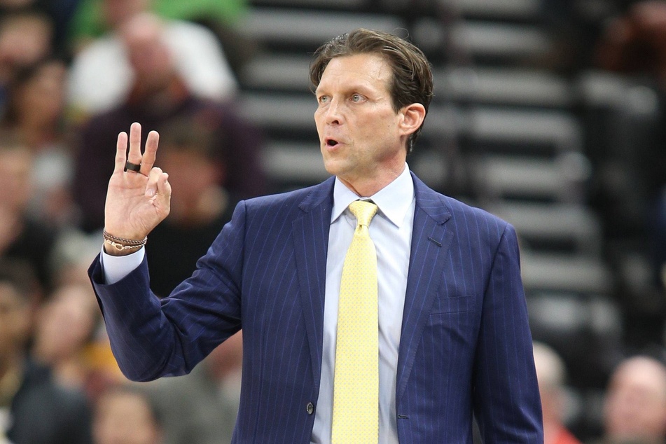 Utah Jazz head coach Quinn Snyder.