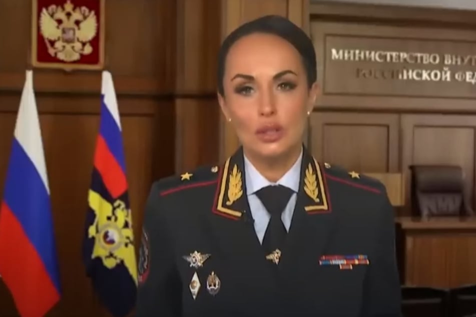 Police spokeswoman Irina Wolk said the suspect "was caught red-handed."
