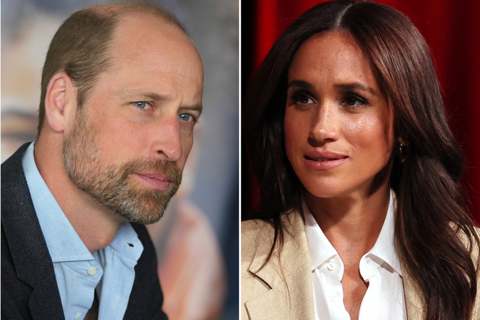 A royal insider has revealed that Prince William (l.) is reportedly planning to strip his sister-in-law, Meghan Markle, of her title when he becomes king.