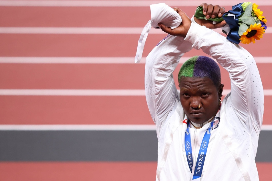 Olympics: Raven Saunders' podium protest has the IOC tying itself in knots again