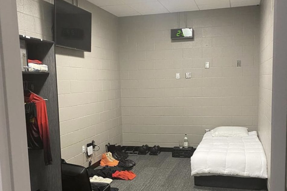 Kanye West has been living in Mercedes-Benz Stadium in Atlanta, Georgia to finish his much-anticipated album, Donda.