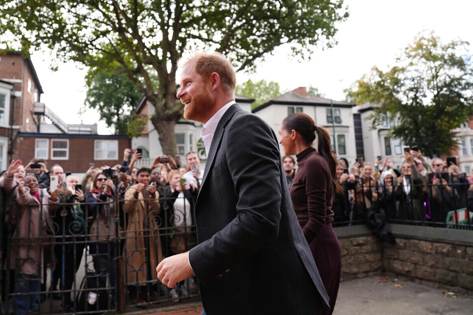 The Sussexes seemed as though they had never stepped out of their previous roles.