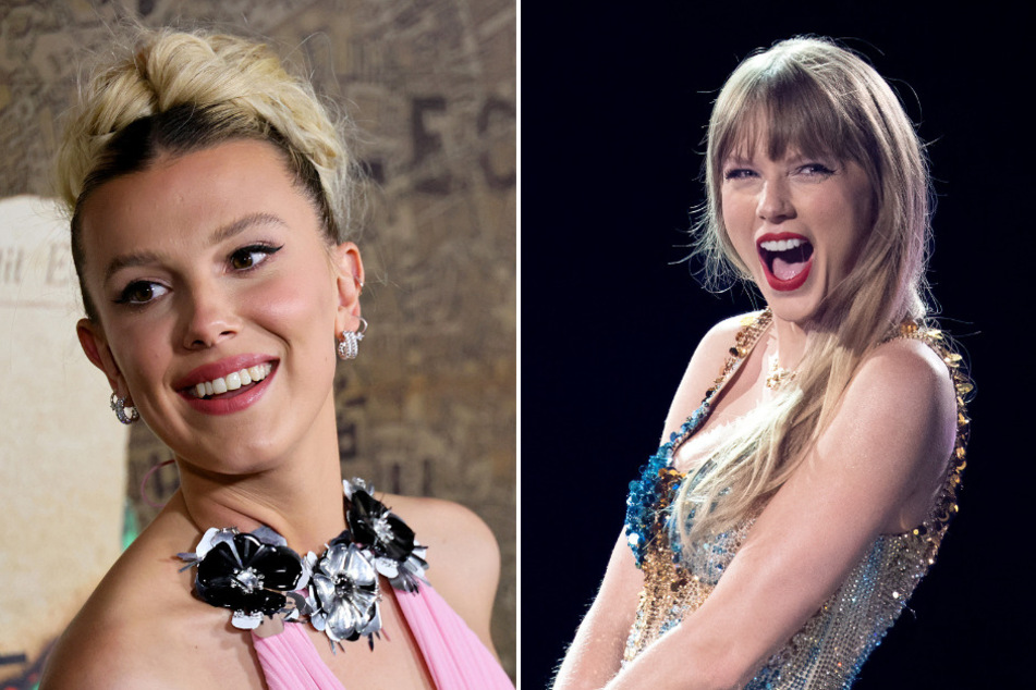 Millie Bobby Brown enters her Lover era at Taylor Swift's Eras Tour in Cincinnati
