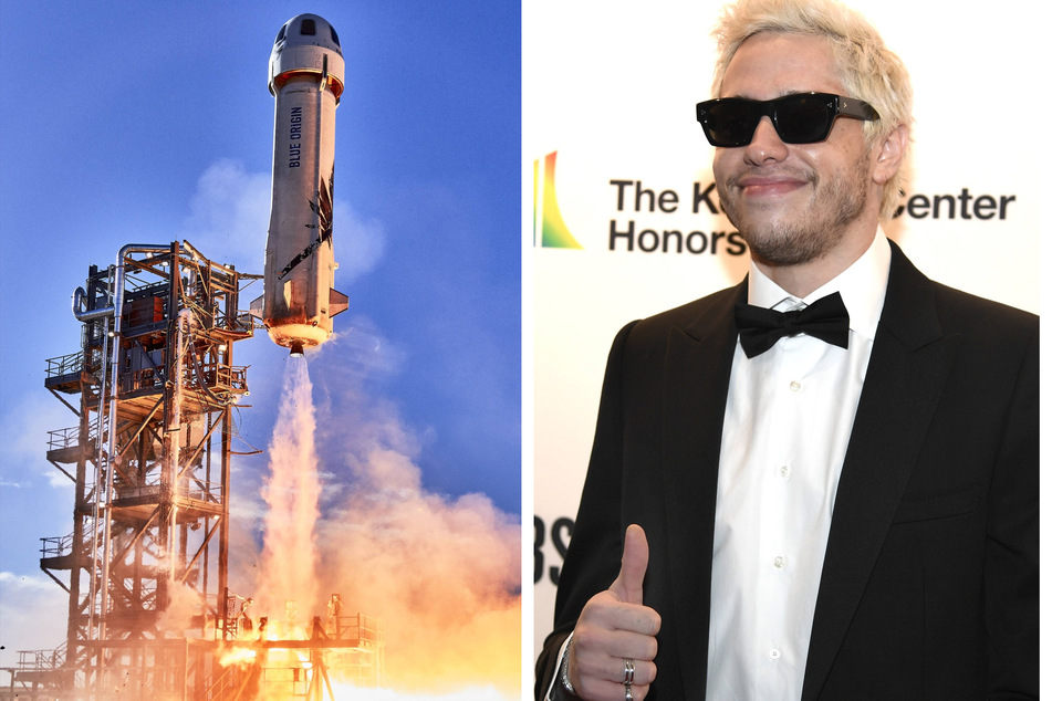 Blast off! Pete Davidson is heading to space