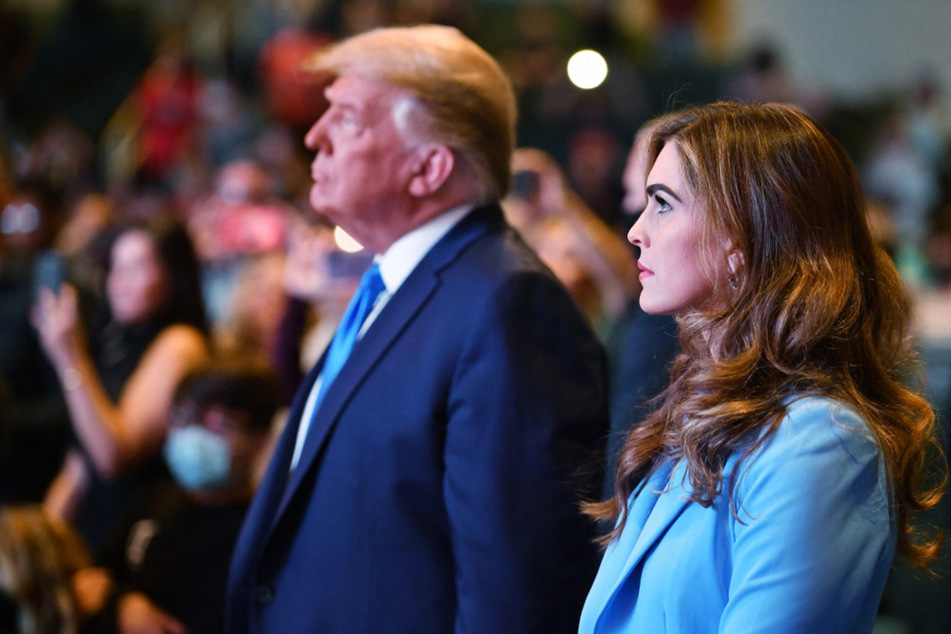 Hope Hicks meets with prosecutors in Donald Trump hush-money probe