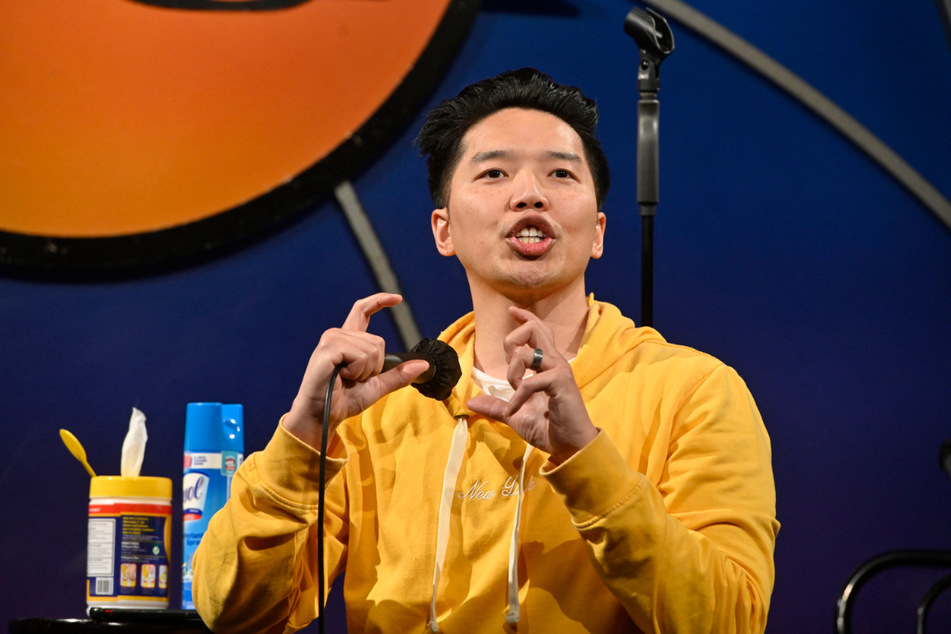 Alex Duong at a performance in West Hollywood in March 2021.