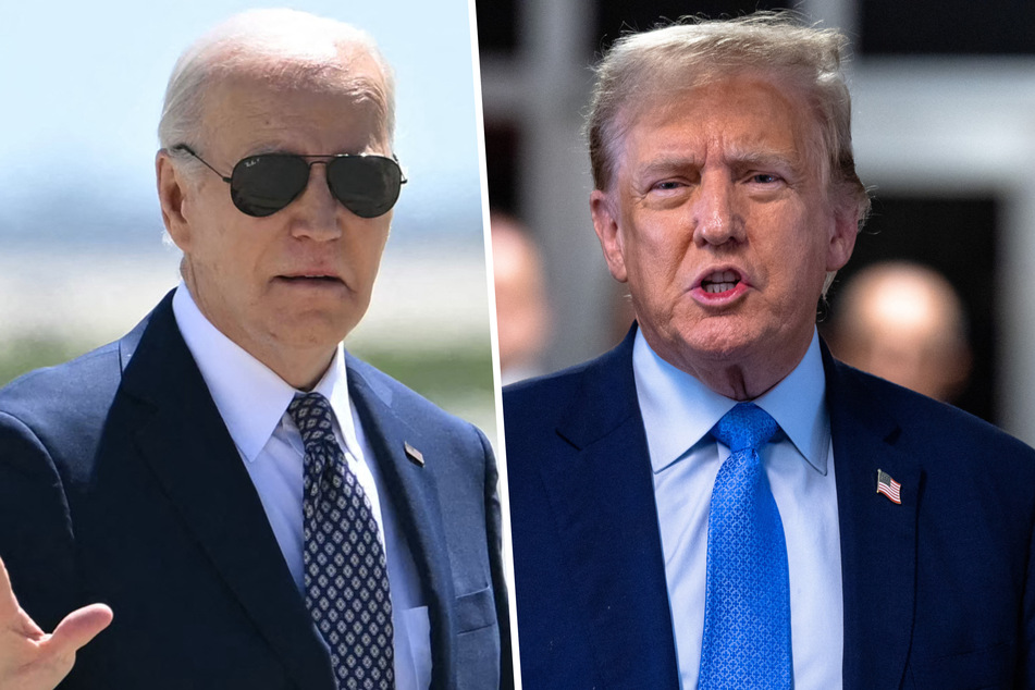 Biden says he's "happy to debate" Trump amid narrow rematch margin