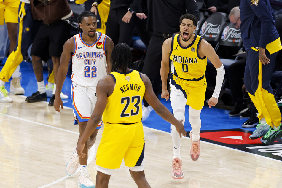 NBA Finals: Haliburton's last-second shot lifts Pacers over Thunder in dramatic Game 1 comeback