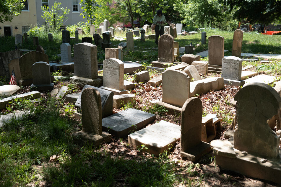 The Mount Zion Cemetery/Female Union Band Society Cemetery continues to face flooding and other preservation challenges.